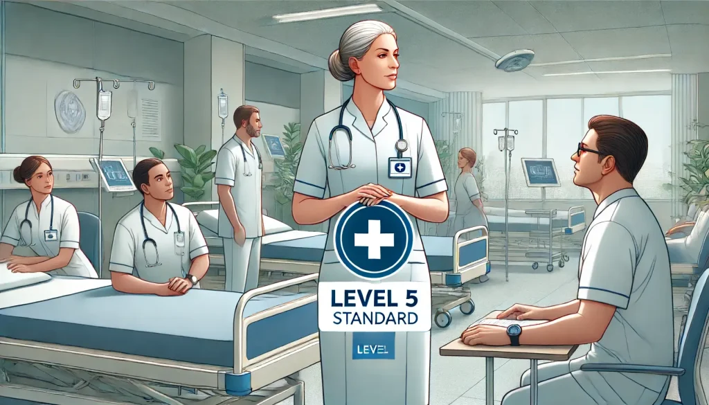Level 5 standard in nursing