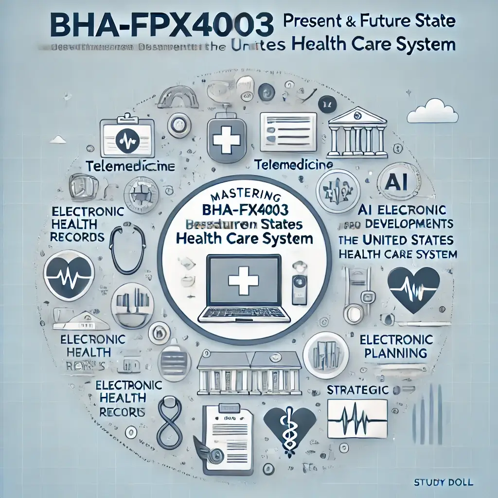Mastering BHA-FPX4003 Present and Future State Developments within the United States Health Care System: Expert Online Course Help