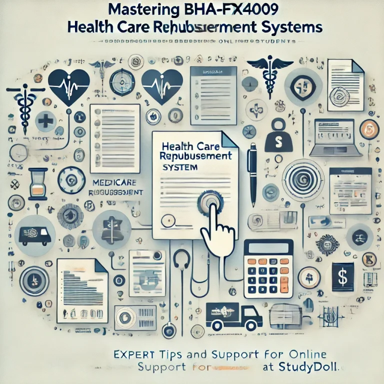 BHA-FPX4009 Health Care Reimbursement Systems