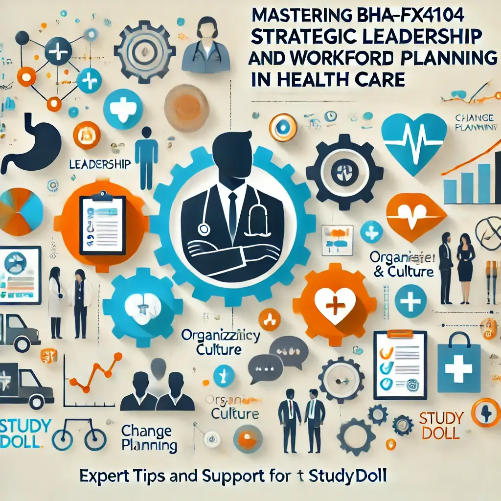 Mastering BHA-FPX4104 Strategic Leadership and Workforce Planning in Health Care: Expert Online Course Help