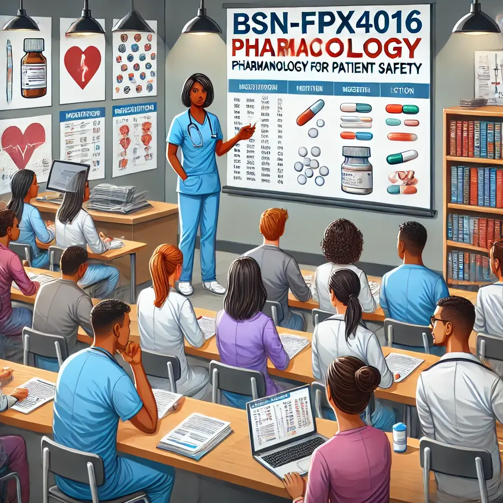 BSN-FPX4016 Pharmacology for Patient Safety