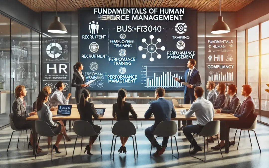 BUS-FPX3040 Fundamentals of Human Resource Management