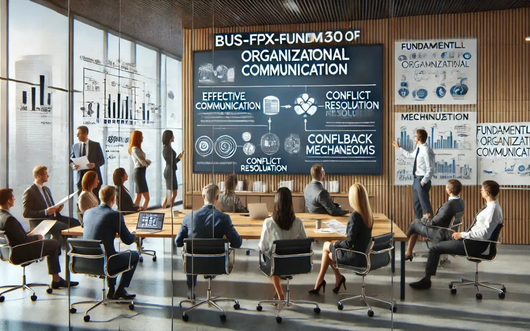 BUS-FPX3050 Fundamentals of Organizational Communication