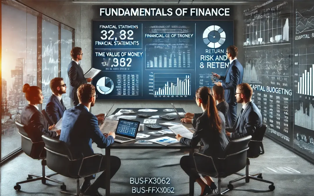 BUS-FPX3062 Fundamentals of Finance