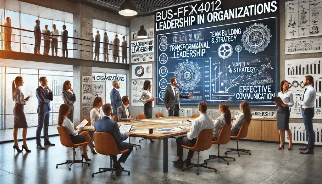 BUS-FPX4012 Leadership in Organizations