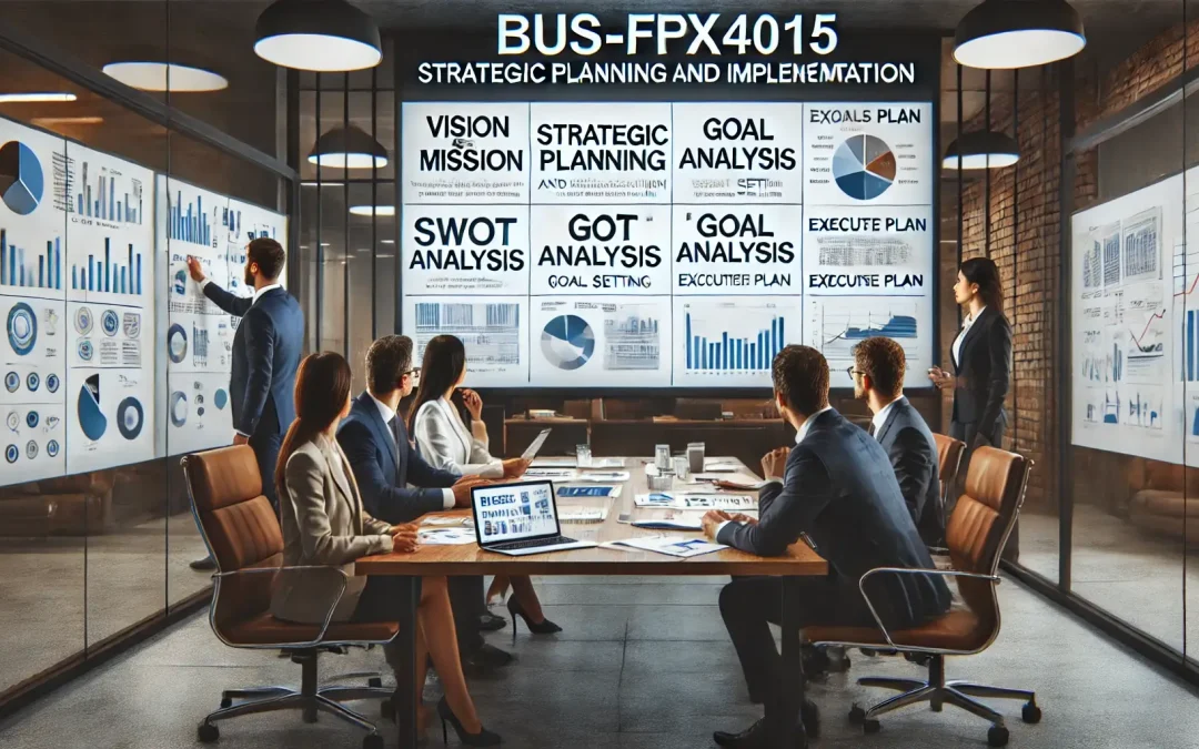 BUS-FPX4015 Strategic Planning and Implementation