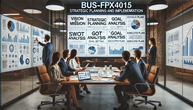 BUS-FPX4015 Strategic Planning and Implementation