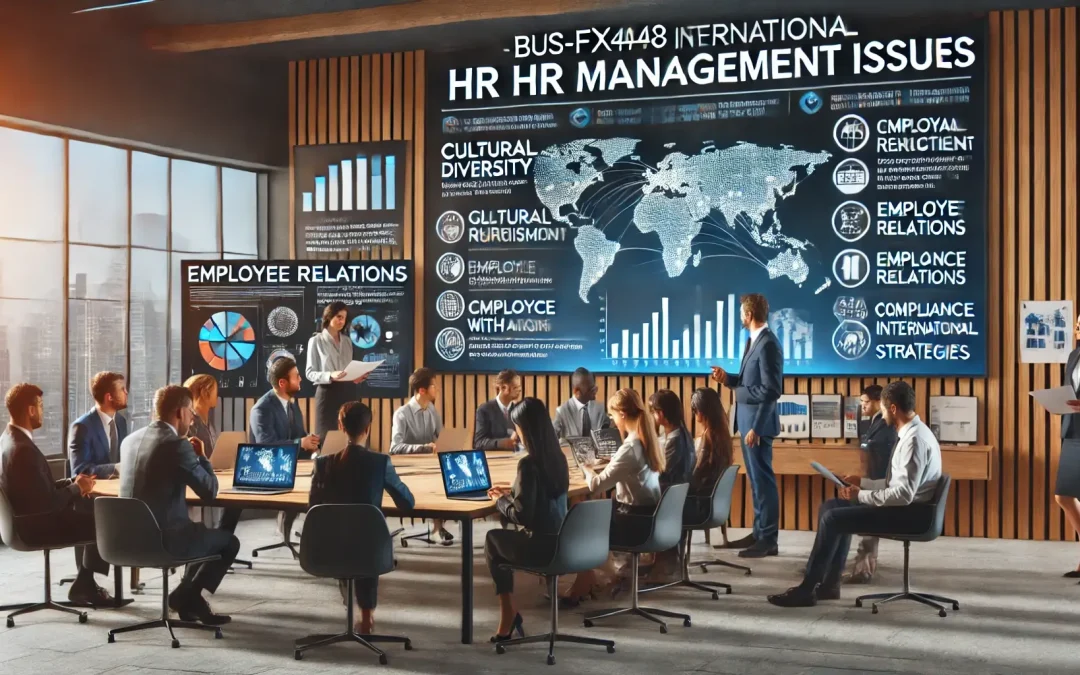 BUS-FPX4048 International HR Management Issues
