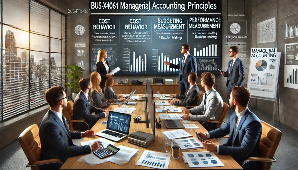 BUS-FPX4061 Managerial Accounting Principles