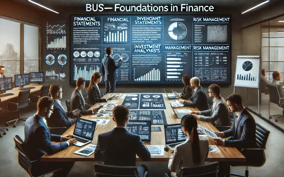 BUS-FPX4070 Foundations in Finance