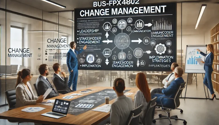 BUS-FPX4802 Change Management