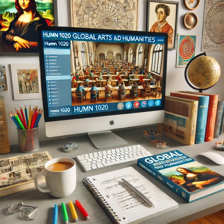 Excelling in HUMN 1020 Global Arts and Humanities online course help