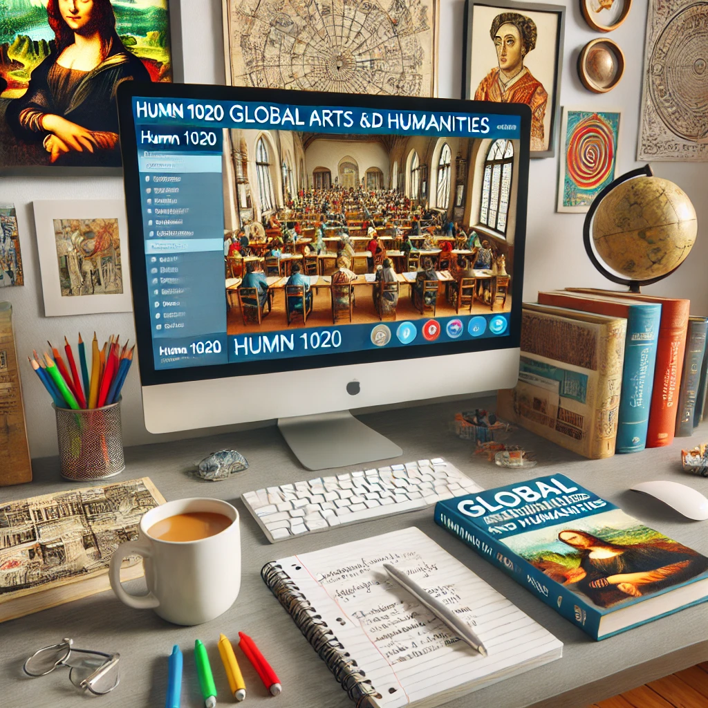 Excelling in HUMN 1020 Global Arts and Humanities online course help