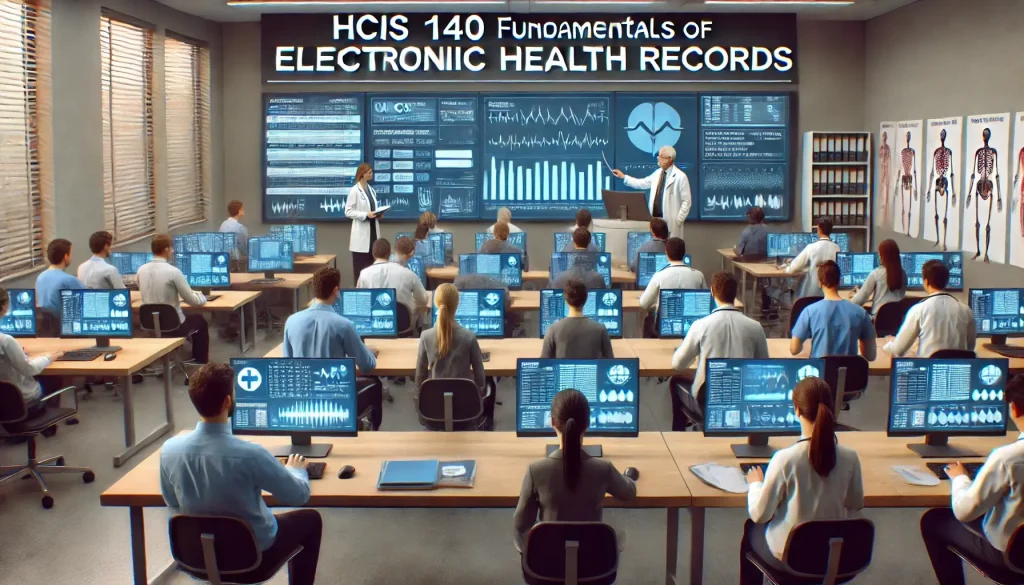 HCIS 140 Fundamentals of Electronic Health Records