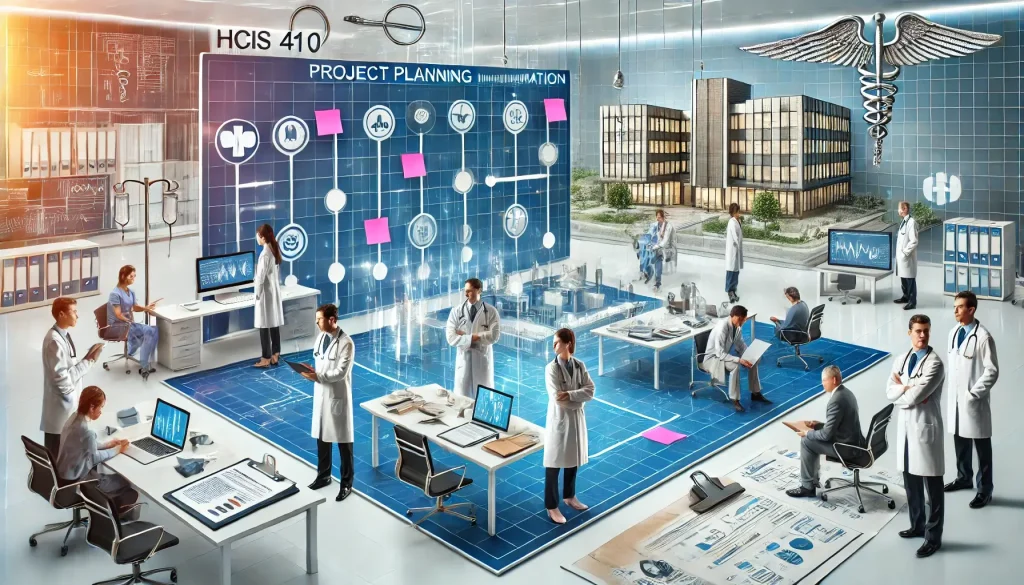 HCIS 410 Project Planning and Implementation in Health Care