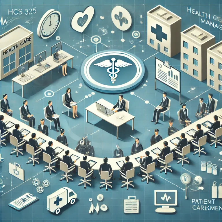 HCS 325: Health Care Management