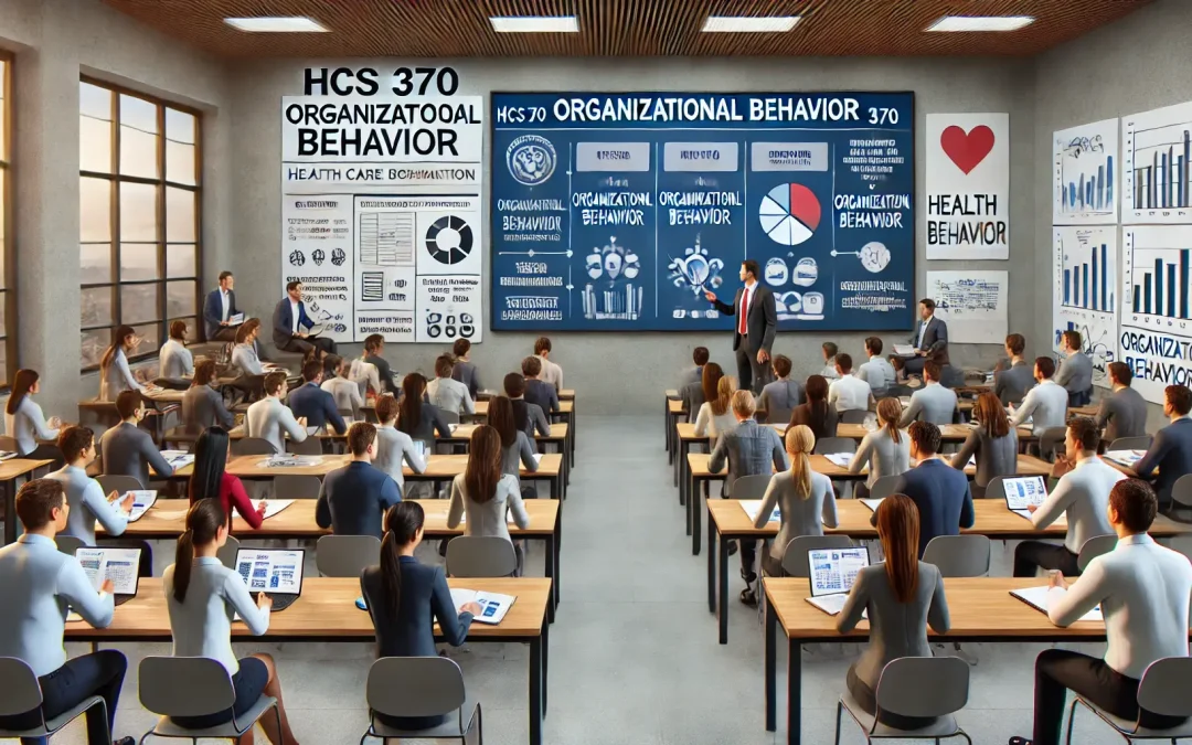 HCS 370 Organizational Behavior