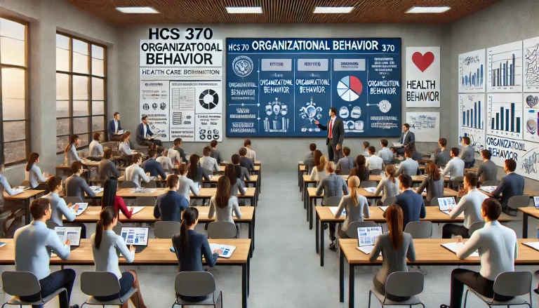 HCS 370 Organizational Behavior