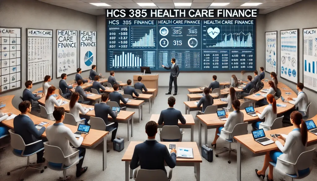 HCS 385 Health Care Finance