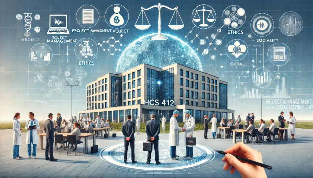 HCS 412: Project Management for Health Care Professionals - Ethics and Social Responsibility