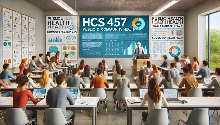 HCS 457 Public and Community Health
