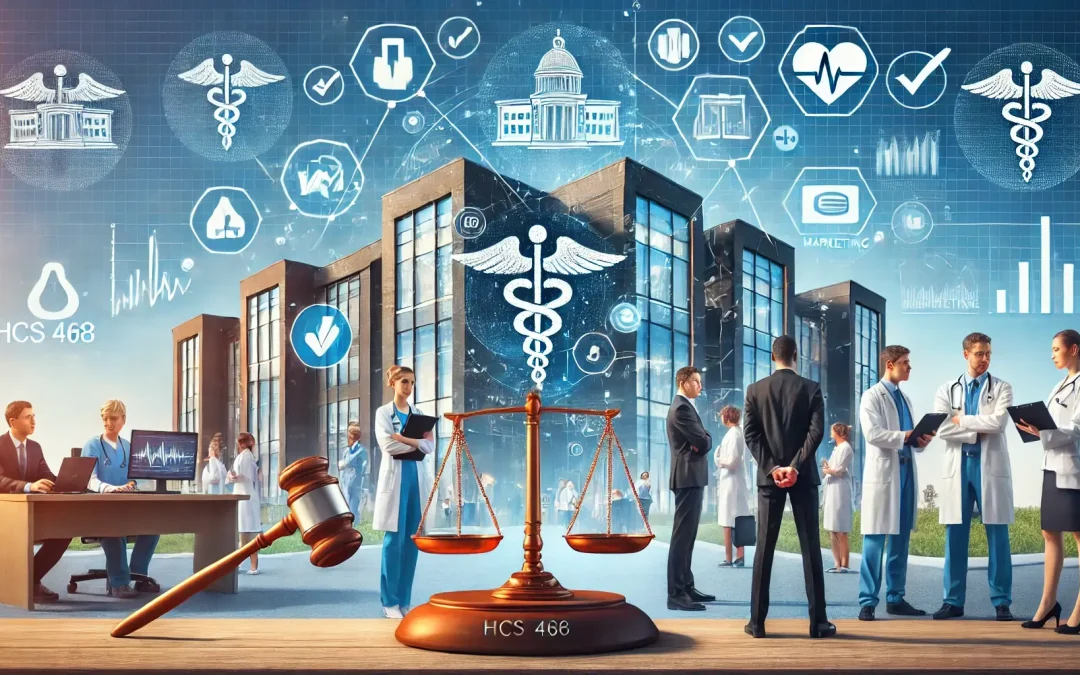 HCS 468: Regulatory and Compliance within the Health Care Industry Marketing