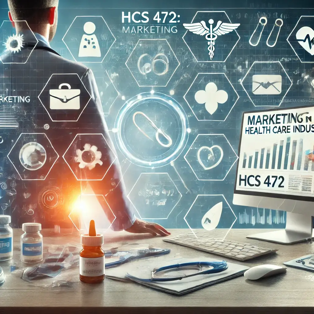 HCS 472 Marketing in the Health Care Industry
