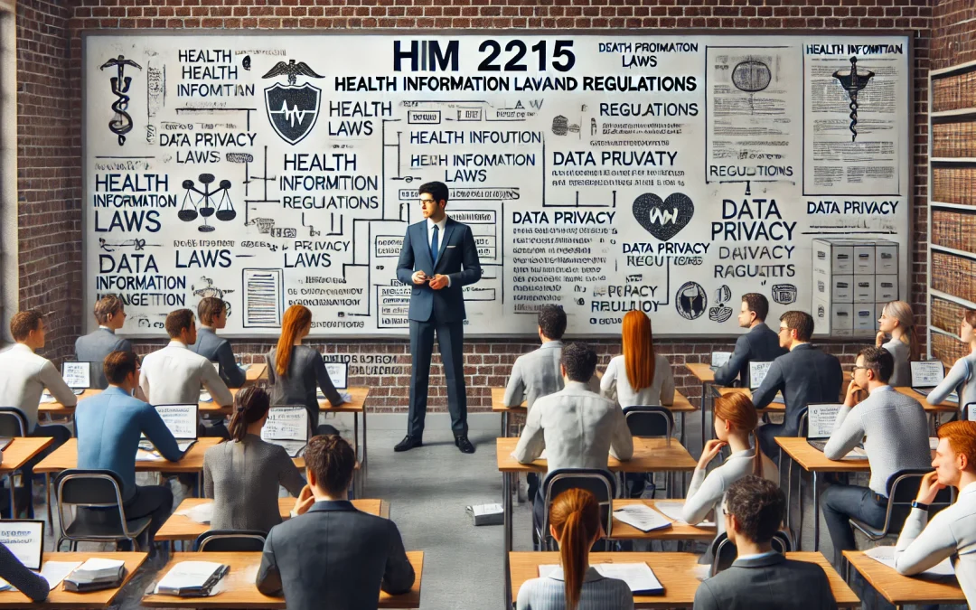 HIM 2215 Health Information Law and Regulations