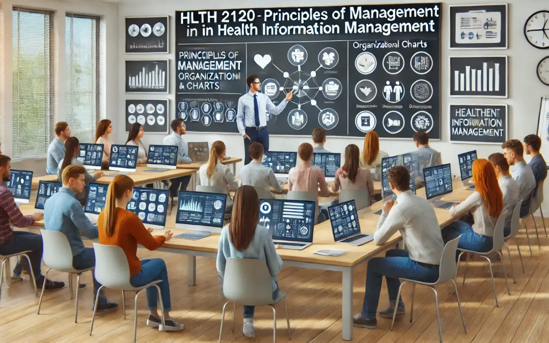 HLTH 2120 Principles of Management in Health Information Management