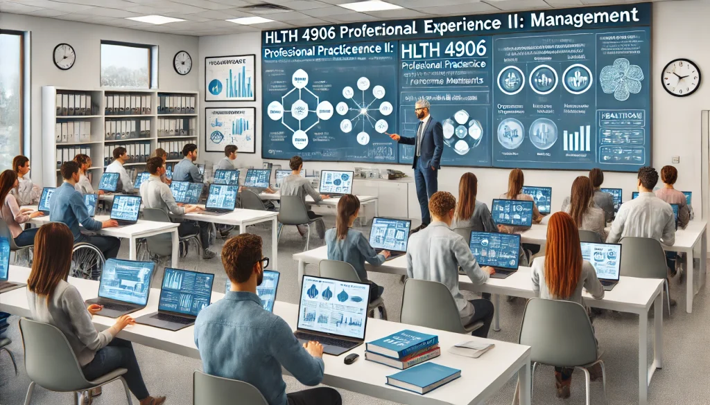 HLTH 4906 Professional Practice Experience II: Management