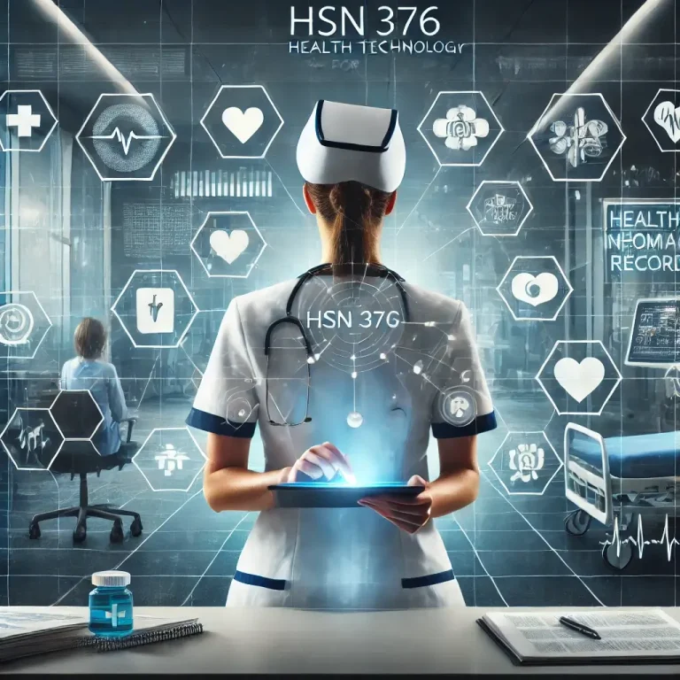 HSN 376 Health Information Technology for Nursing