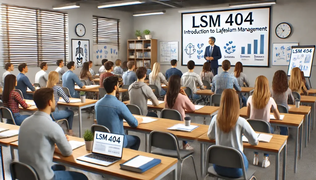 LSM 404 Introduction to Lifespan Management