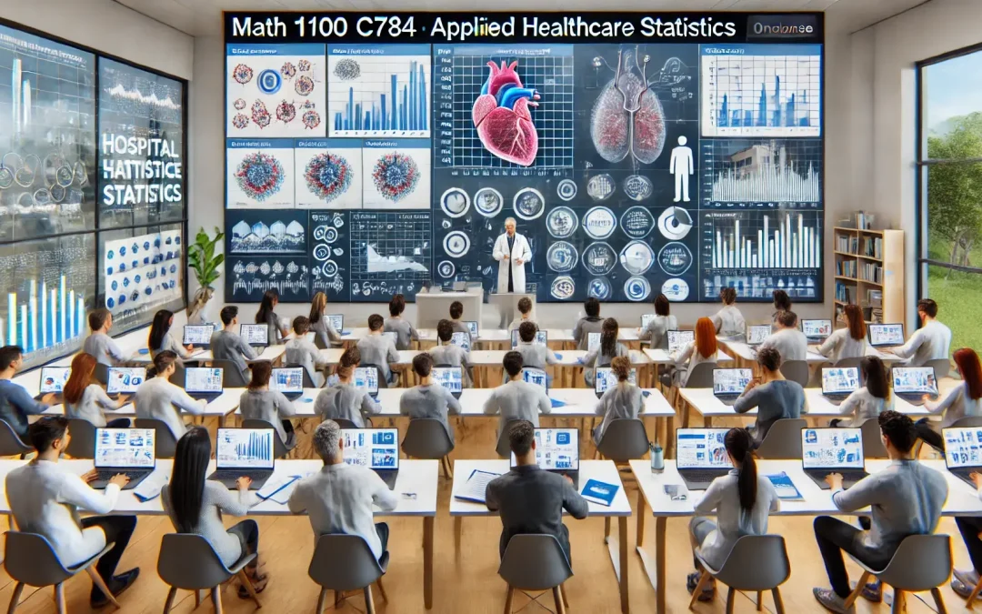 MATH 1100 C784 Applied Healthcare Statistics online course help