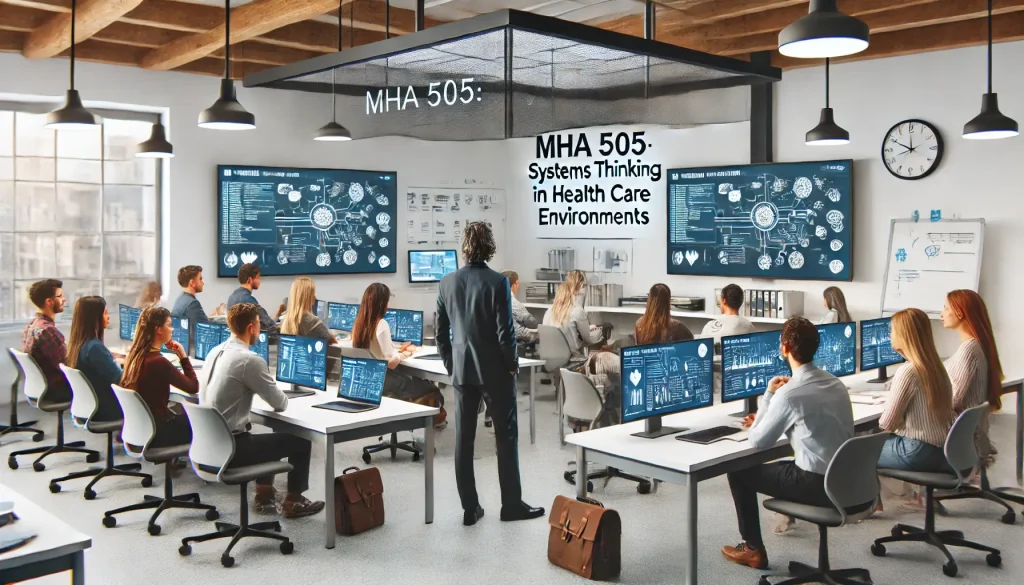 MHA 505: Systems Thinking in Health Care Environments