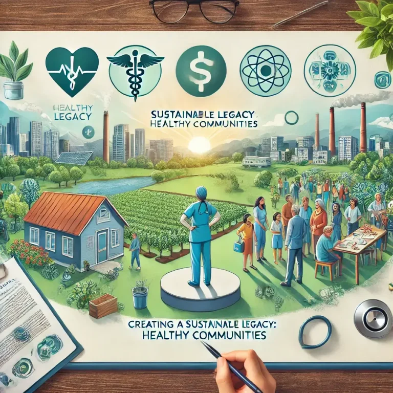 MHA 560 Creating a Sustainable Legacy: Healthy Communities