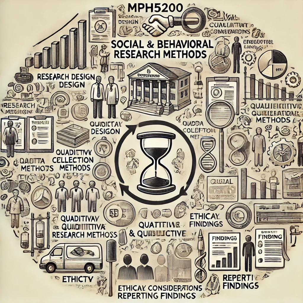 MPH5200 Social and Behavioral Research Methods