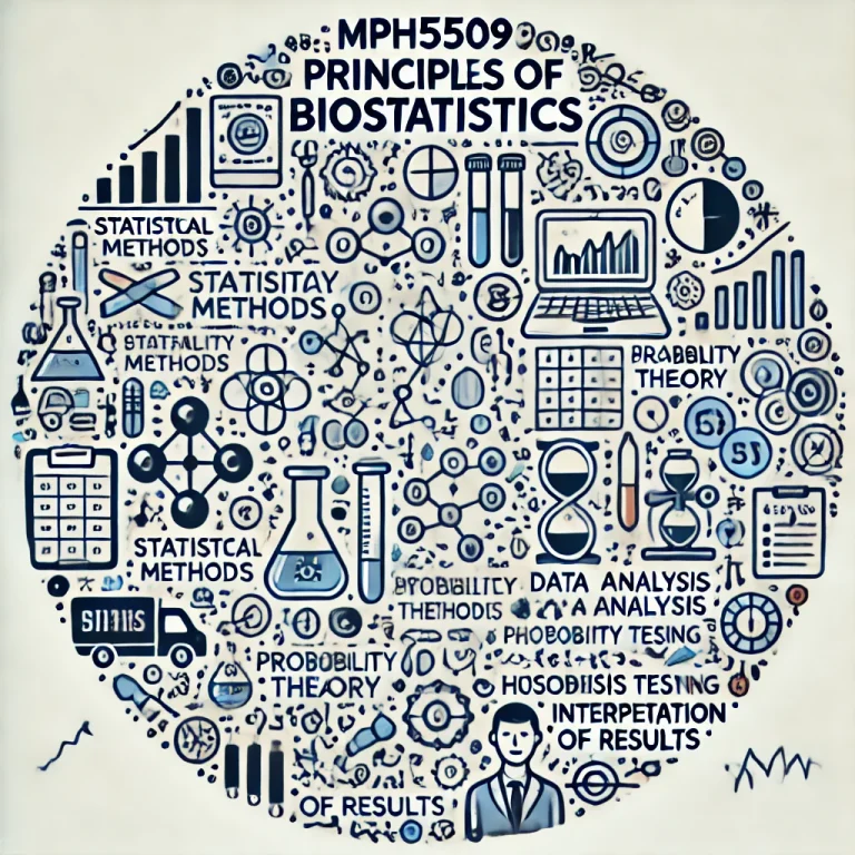 MPH5509 Principles of Biostatistics