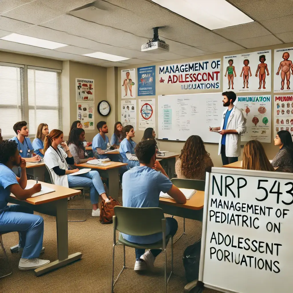 NRP 543: Management of Pediatric and Adolescent Populations