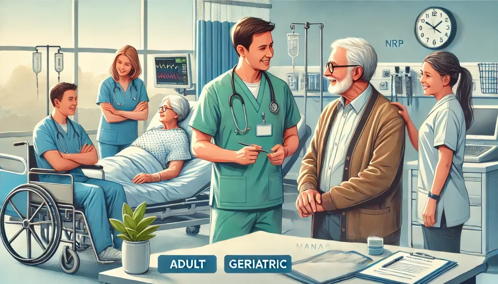 NRP 555CA Adult and Geriatric Management