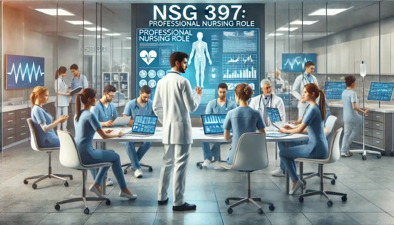 NSG 397: Professional Nursing Role