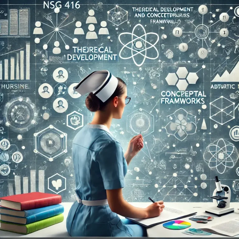 NSG 416 Theoretical Development and Conceptual Frameworks