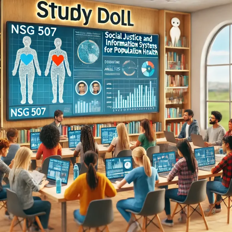 NSG 507: Social Justice and Information Systems for Population Health
