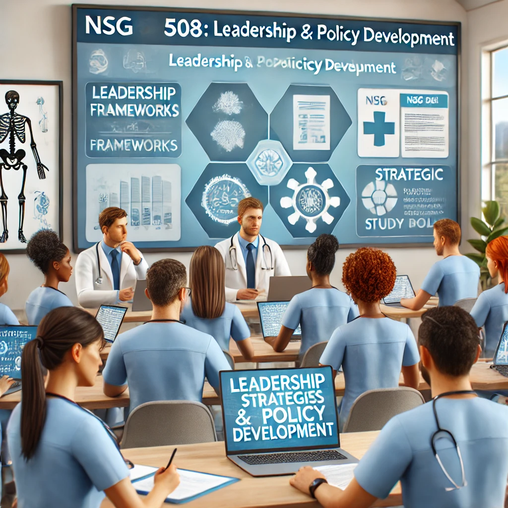 NSG 508: Leadership and Policy Development