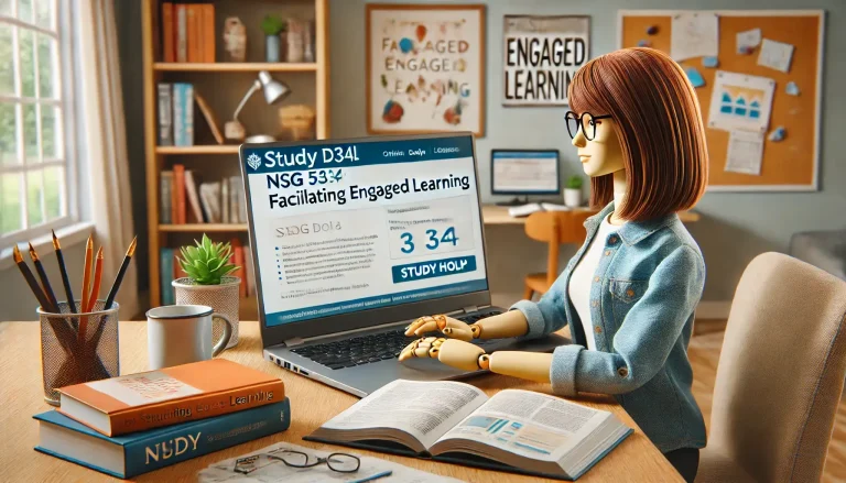 Excel in NSG 534: Facilitating Engaged Learning with Study Doll
