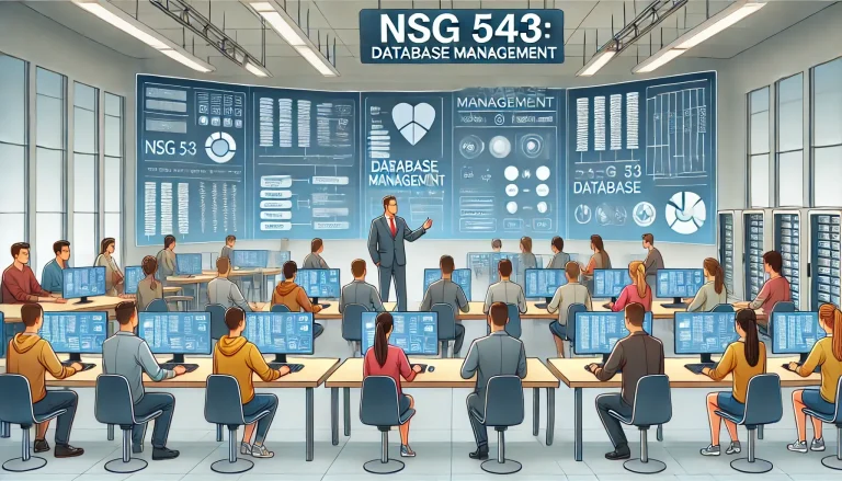 NSG 543: Database Management