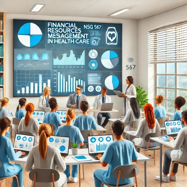 NSG 567: Financial Resources Management in Health Care