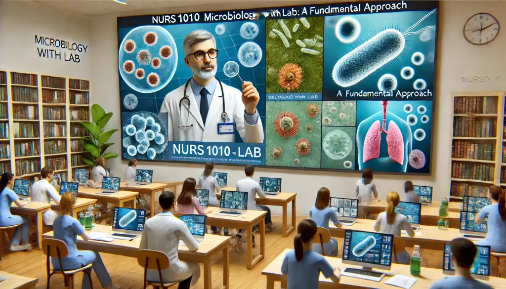 NURS 1010 Microbiology with Lab: A Fundamental Approach online course help