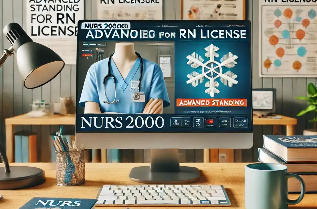 NURS 2000 Advanced Standing for RN License online course help