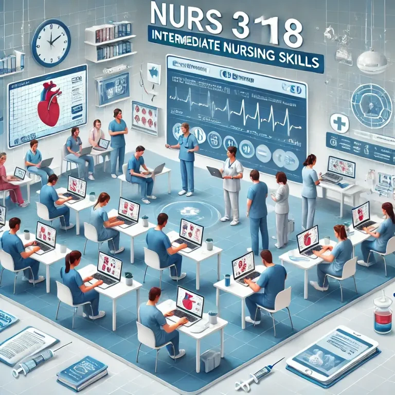 NURS 3118 Intermediate Nursing Skills online course help