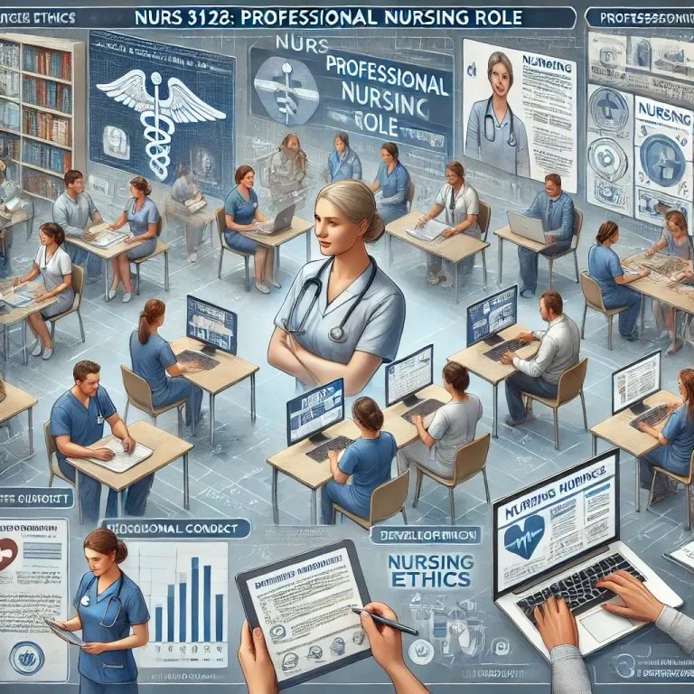 NURS 3128 Professional Nursing Role online course help
